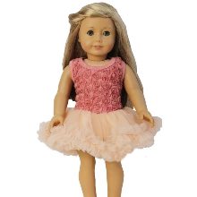Dolls Belle Tutu Dress Rose Pink